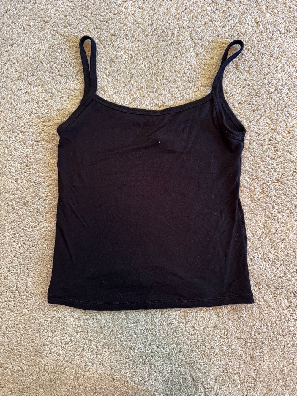SKIMS Black Tank Top S